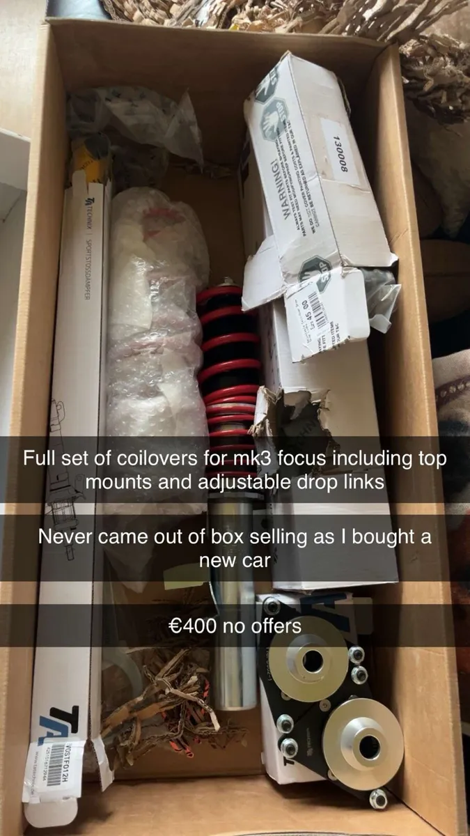 Coilovers & Catback exhaust - Image 1