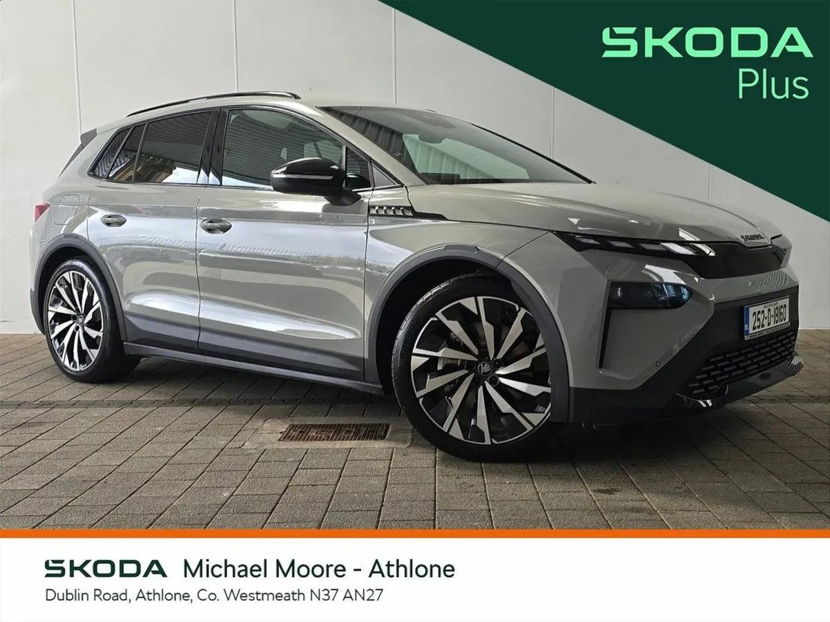Skoda Elroq *Ex-Demo* 85 Sportline  82KWH  286BHP - Image 1