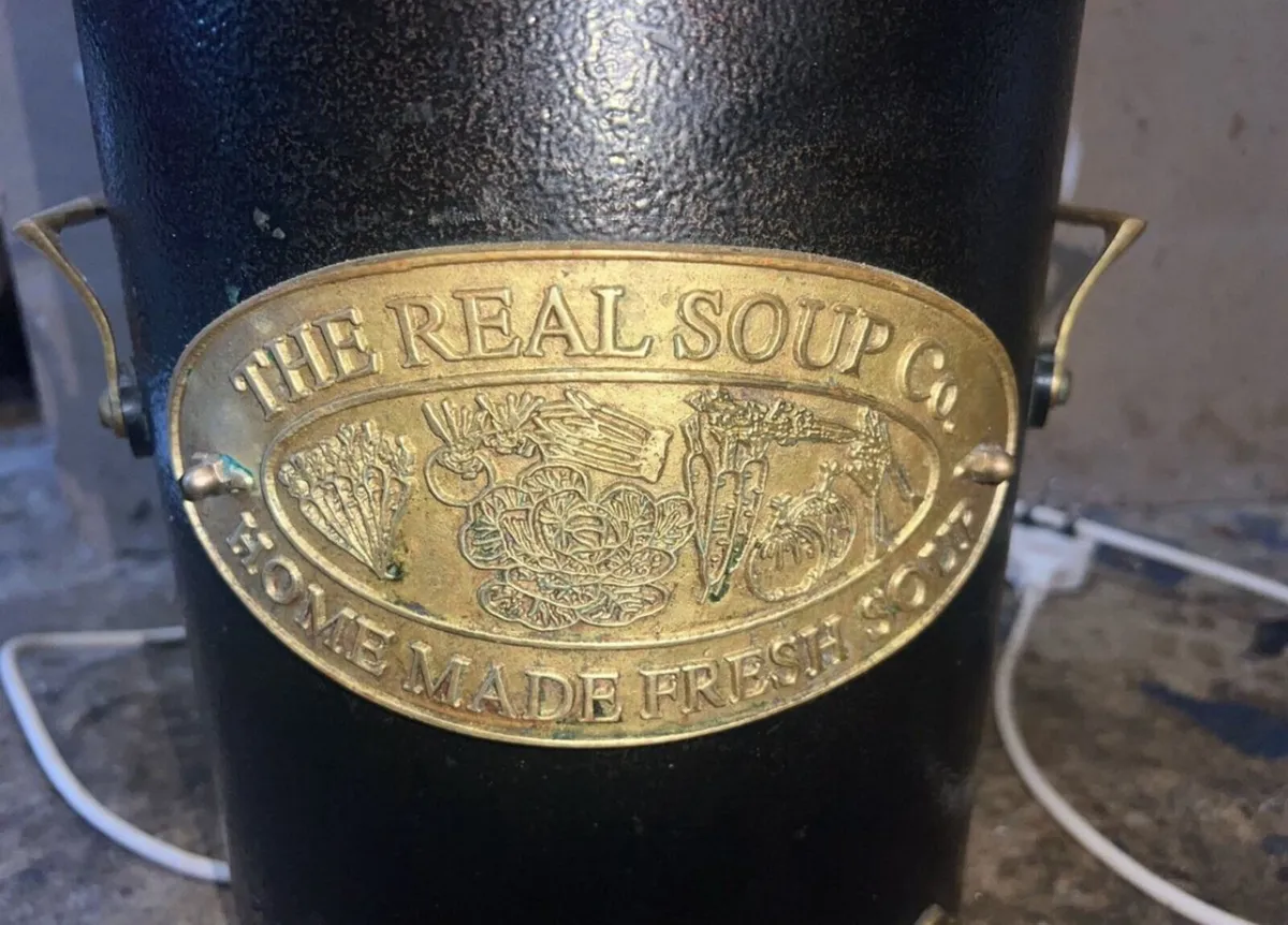 antique soup kettle - Image 3