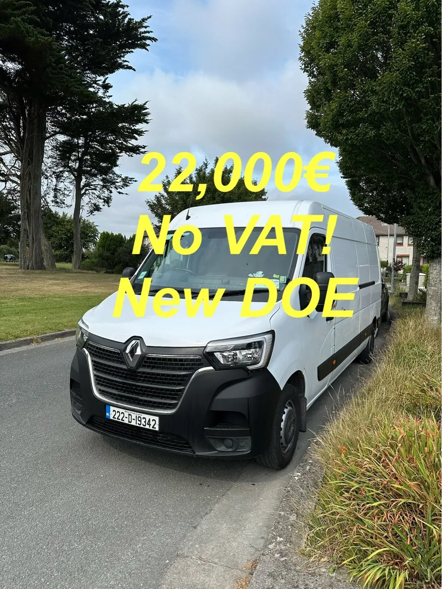 Renault Master  LWB FWD New DOE # NO VAT # - Image 1