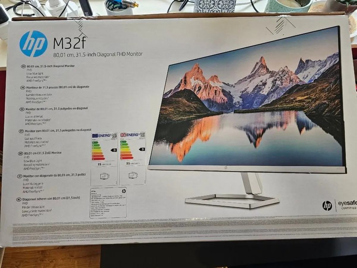 HP M32f 31.5-inch Diagonal FHD Monitor - Image 3