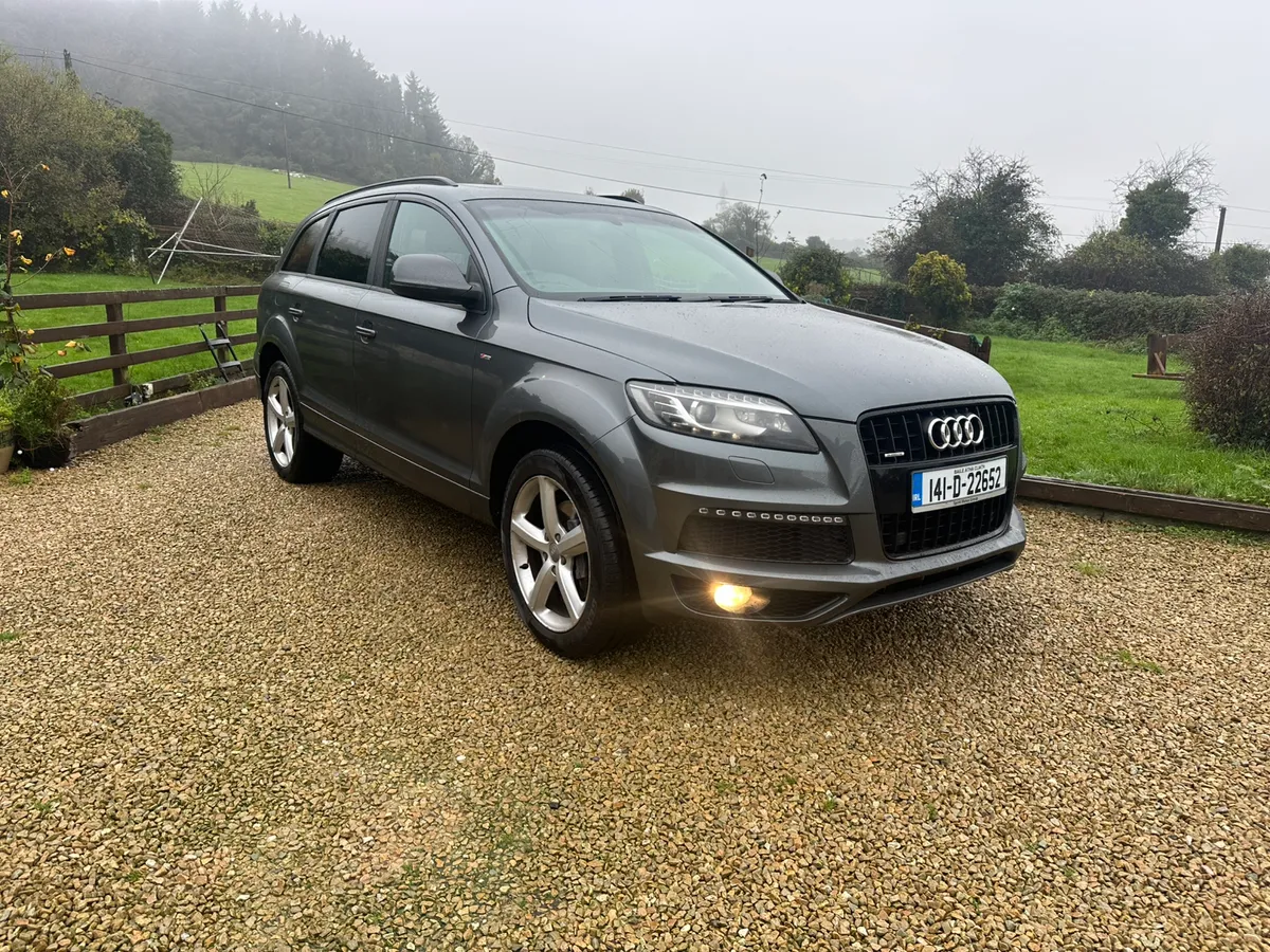 Audi Q7 3.0 Auto S Line 2014 Lovely Jeep - Image 1