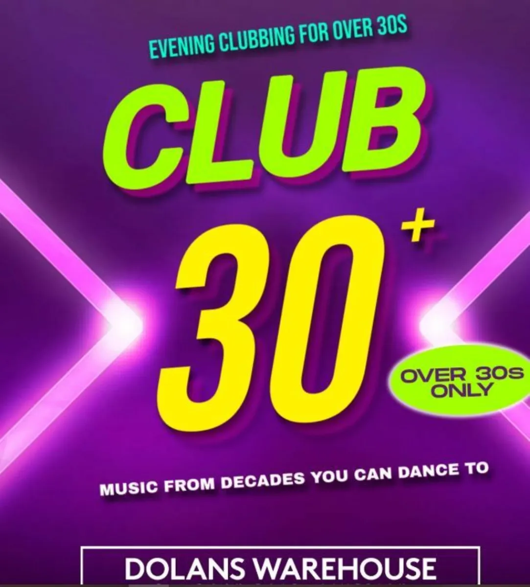 2 tickets for Club 30+