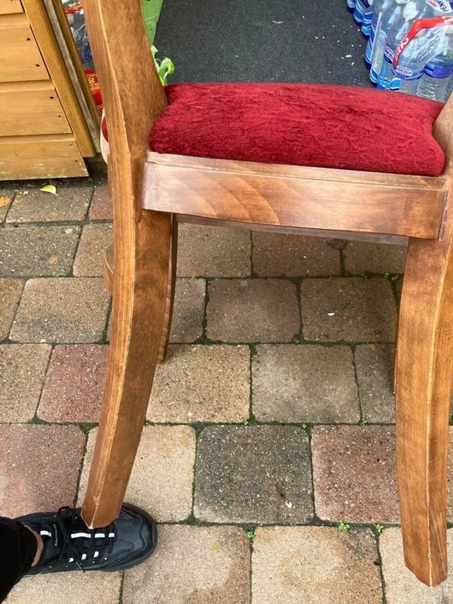 Vintage chair professionally upholstered - Image 4