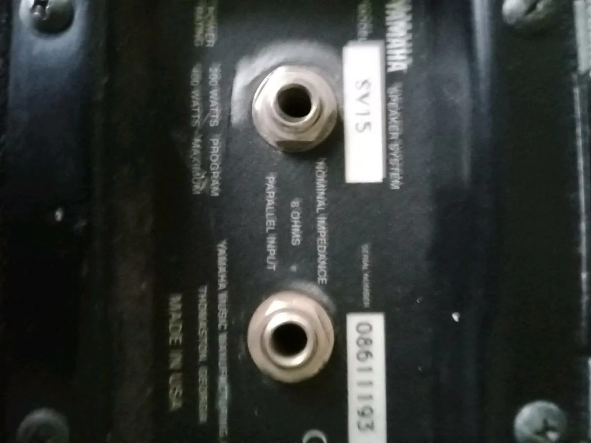Yamaha speakers - Image 1