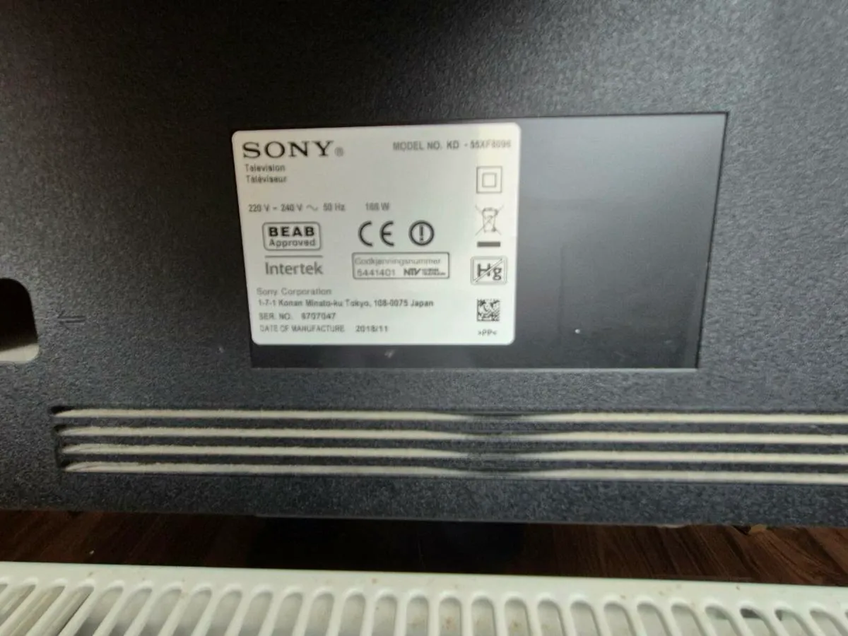 Sony Bravia TV 55 inch - Image 2