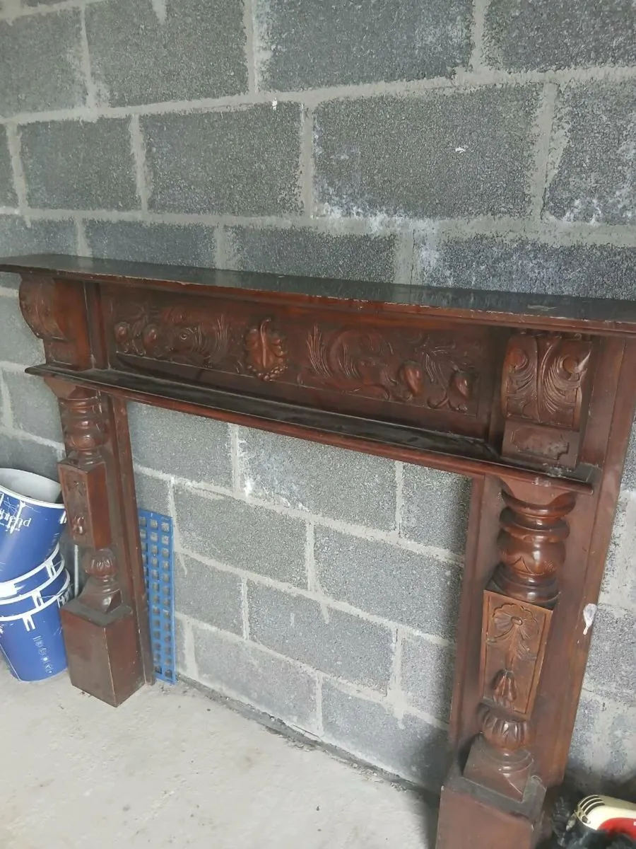 Timber fireplace - Image 2