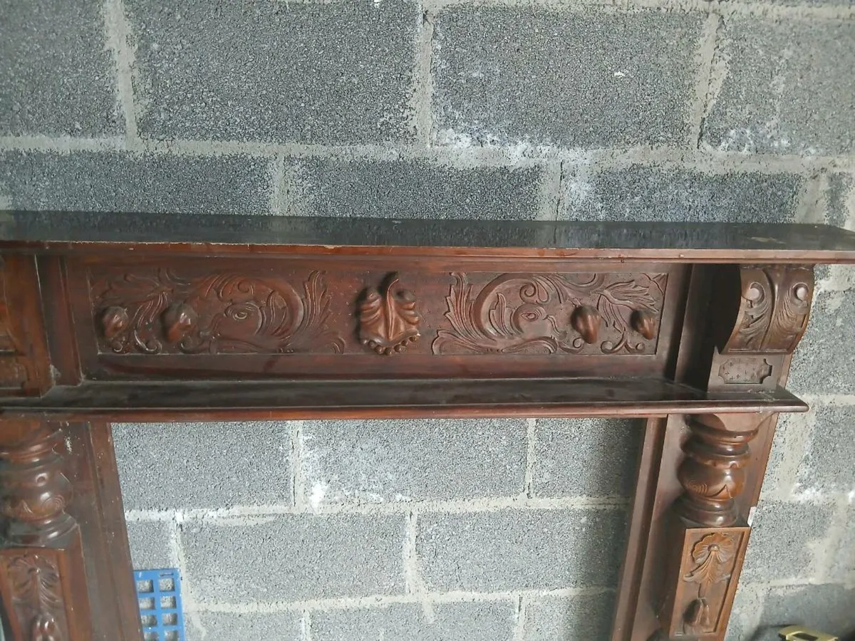 Timber fireplace - Image 3