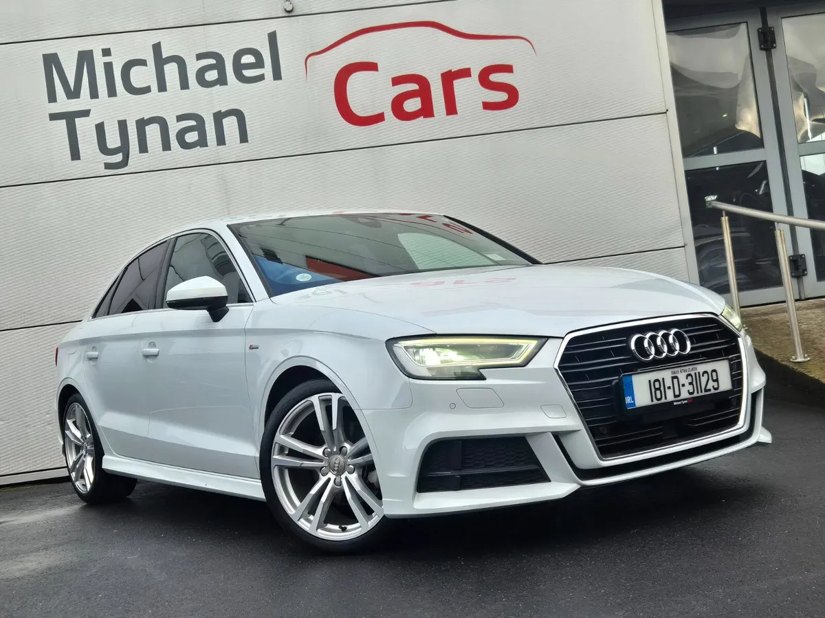 2018 Audi A3 1.4 S Line Petrol Saloon Auto, 18" - Image 4