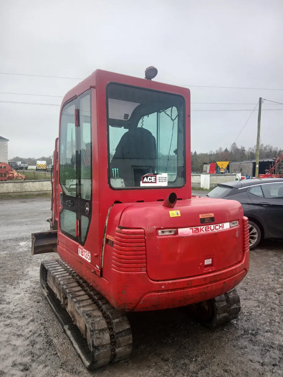 Takeuchi TB135 for sale. - Image 4