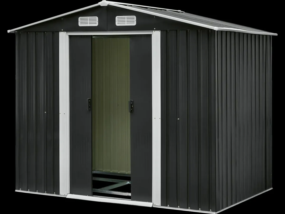 Brand New XL Metal Shed 165 x 230 x 195cm - Image 2