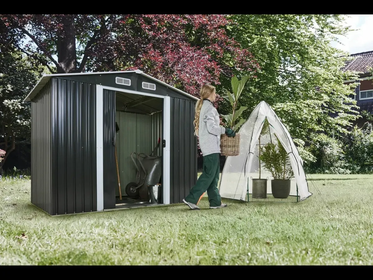 Brand New XL Metal Shed 165 x 230 x 195cm - Image 3