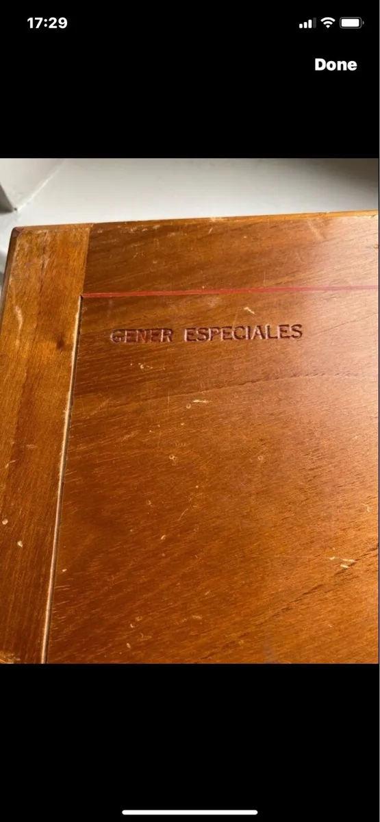 Vintage Timber Cigar Box - Image 3