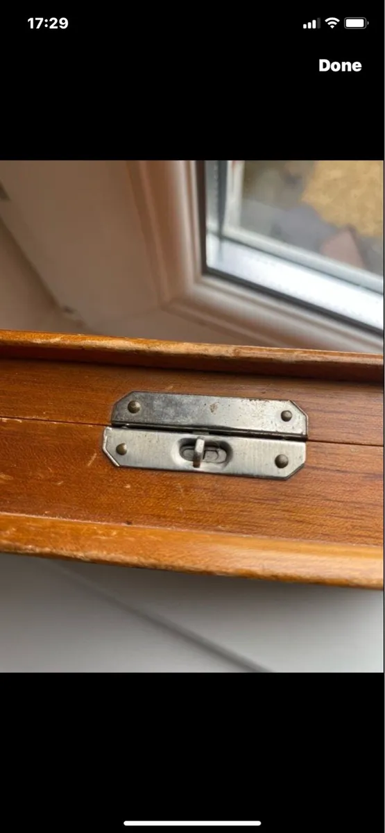 Vintage Timber Cigar Box - Image 4