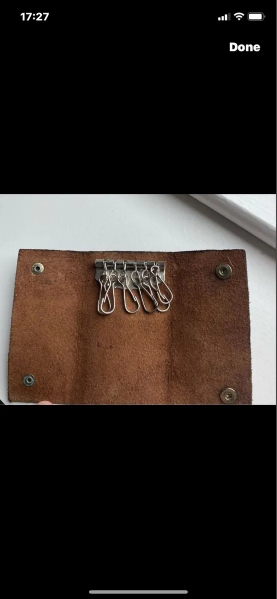 Leather Key Wallet - Image 1