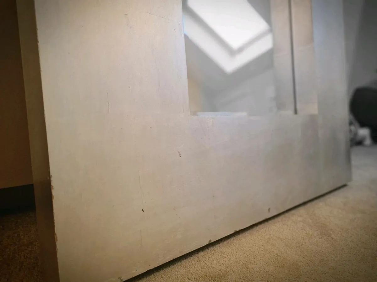 Large Silver Mirror - Image 4