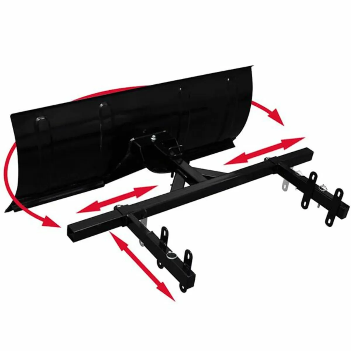 Snow Plough Blade 100 x 44 cm for Snow Thrower - Image 2