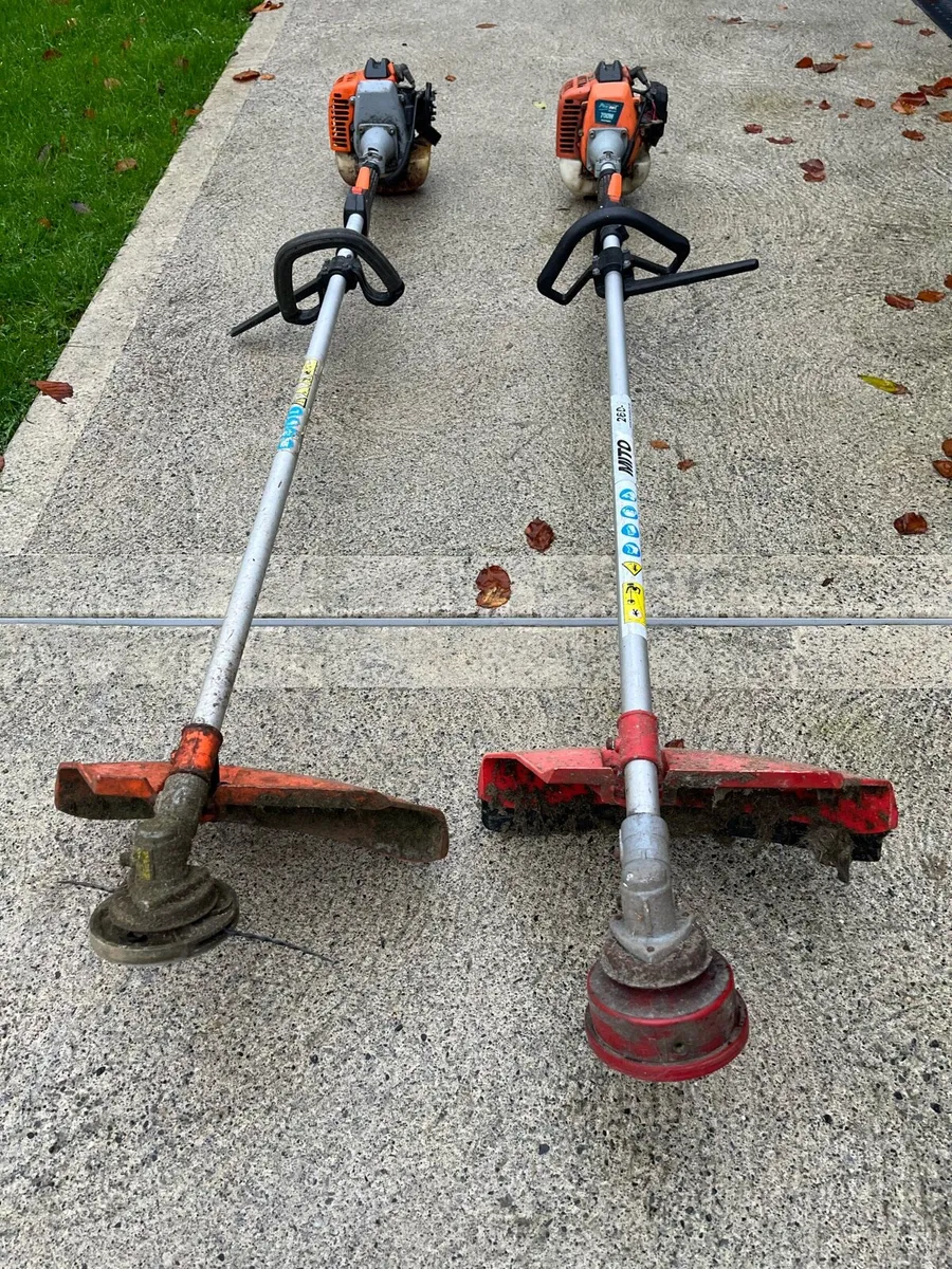 2 grass strimmers - Image 1
