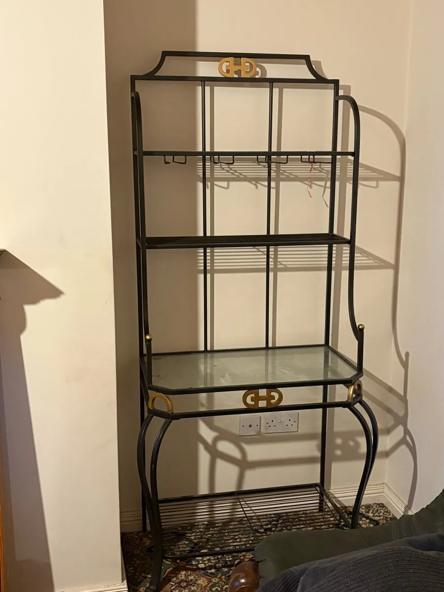 Wrought iron dresser