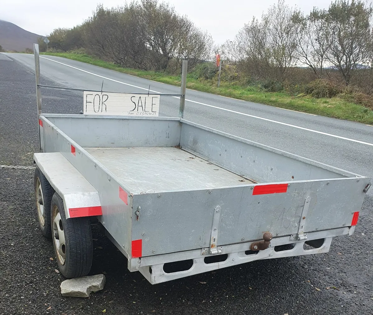 Twin axel car trailer - Image 2