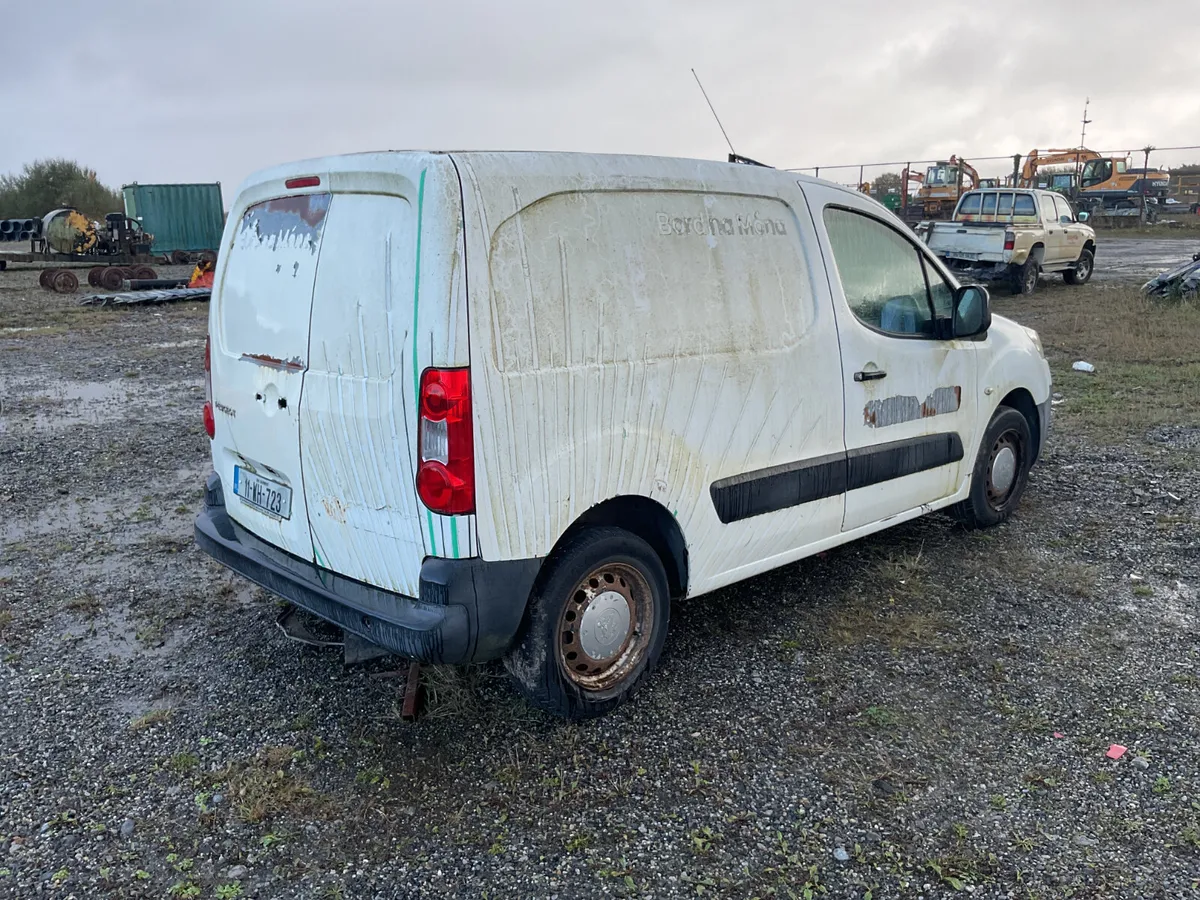 2011 Peugeot Partner B9 1.6 HDI 75 VAN For Auction - Image 3