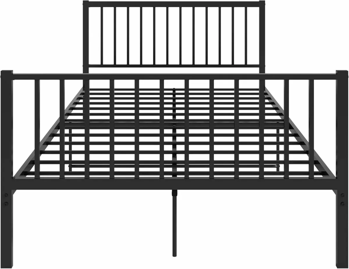 Double Bed Frame Headboard 195x126cm Storage - Image 2