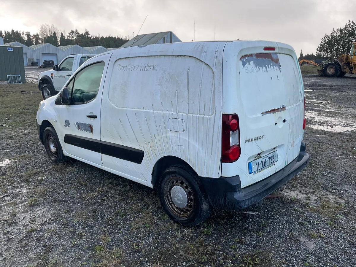 2011 Peugeot Partner B9 1.6 HDI 75 VAN For Auction - Image 4