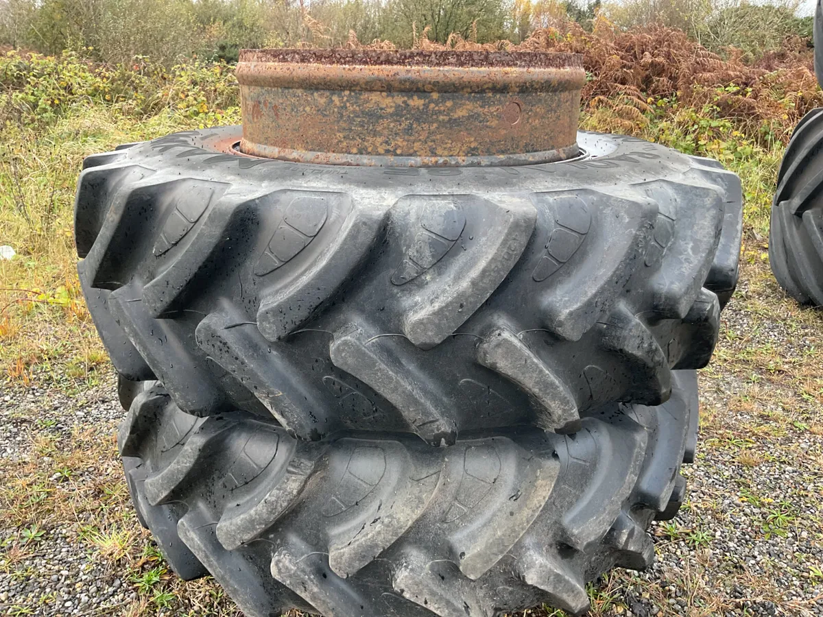 Pair Of 420/85R30 Duals For Auction - Image 2