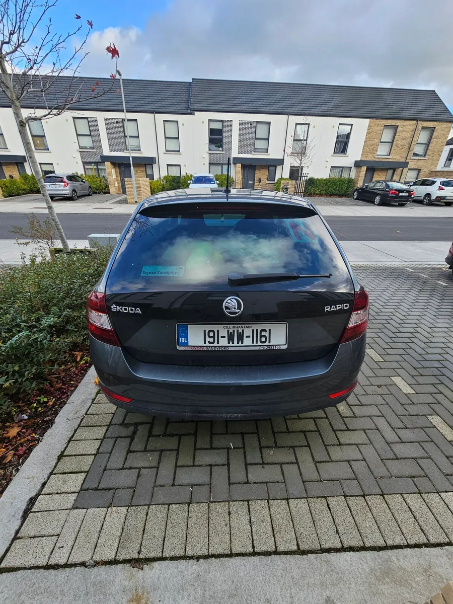 191 Skoda Rapid Sportback 1.0TSI Petrol - NCT 2027 - Image 2