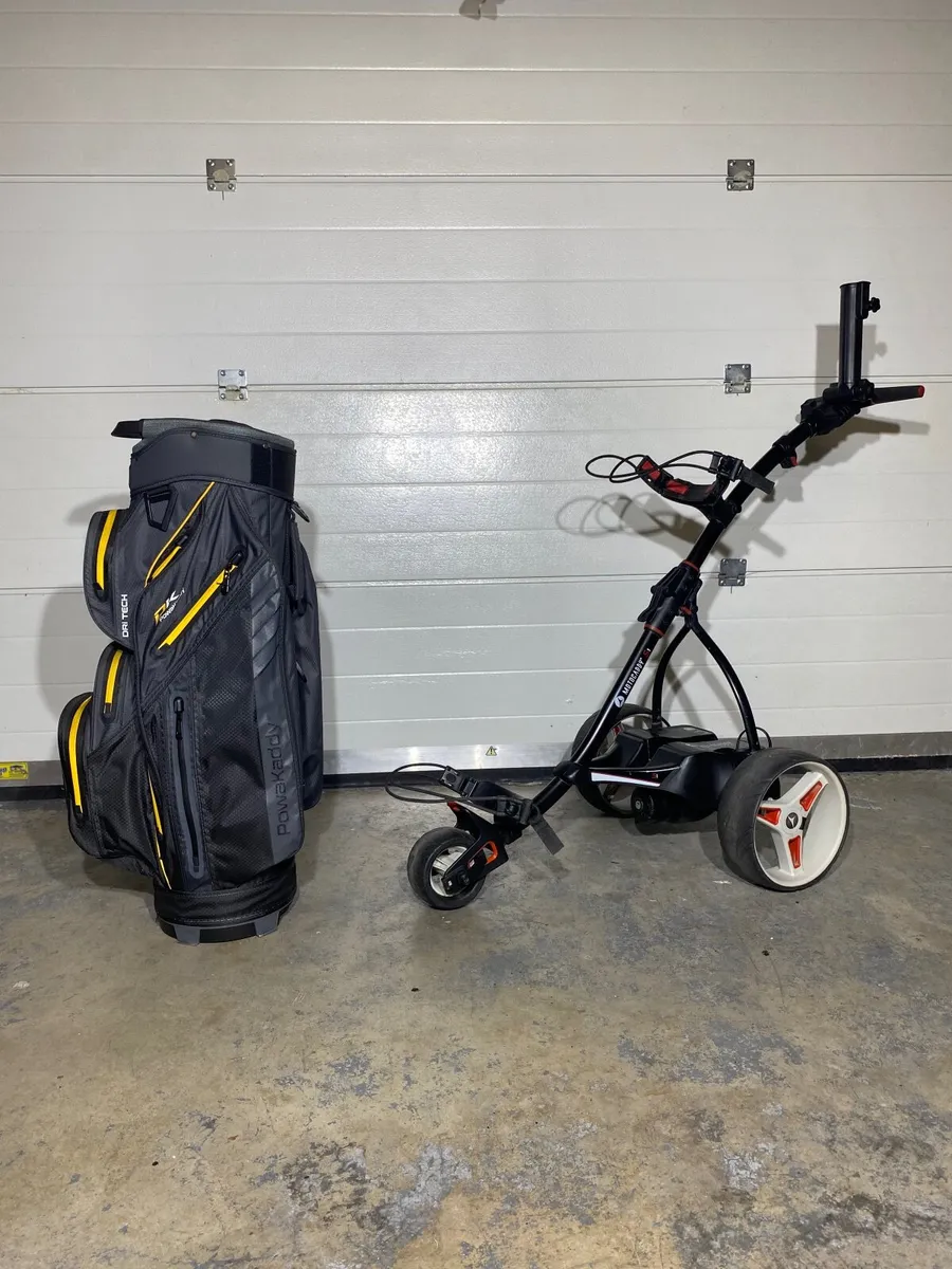 Motocaddy S1 DHC electric trolley + Cart Bag - Image 2