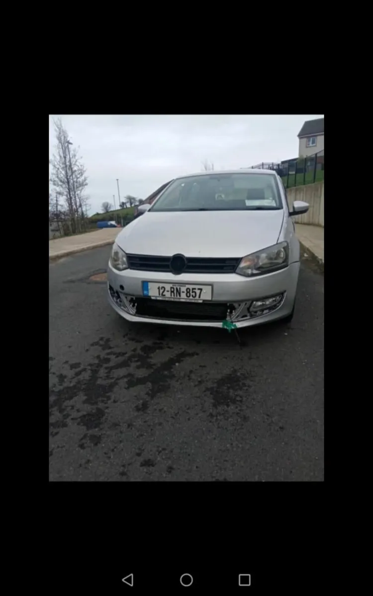 2012 Volkswagen Polo 1.2 Tdi Light Front Damage - Image 4