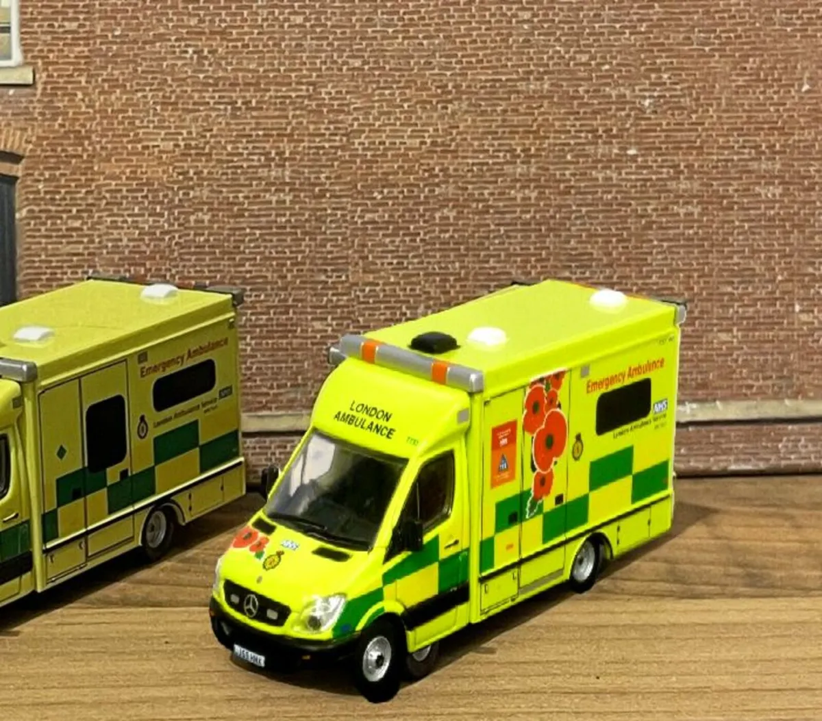 1.76, London Poppy Sprinter Ambulance -Free Post - Image 4