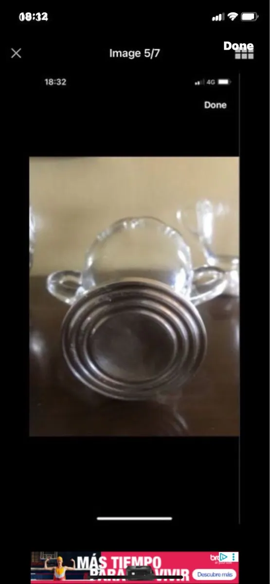 Antique Silver Footed Milk & Sugar Bowls - Image 4