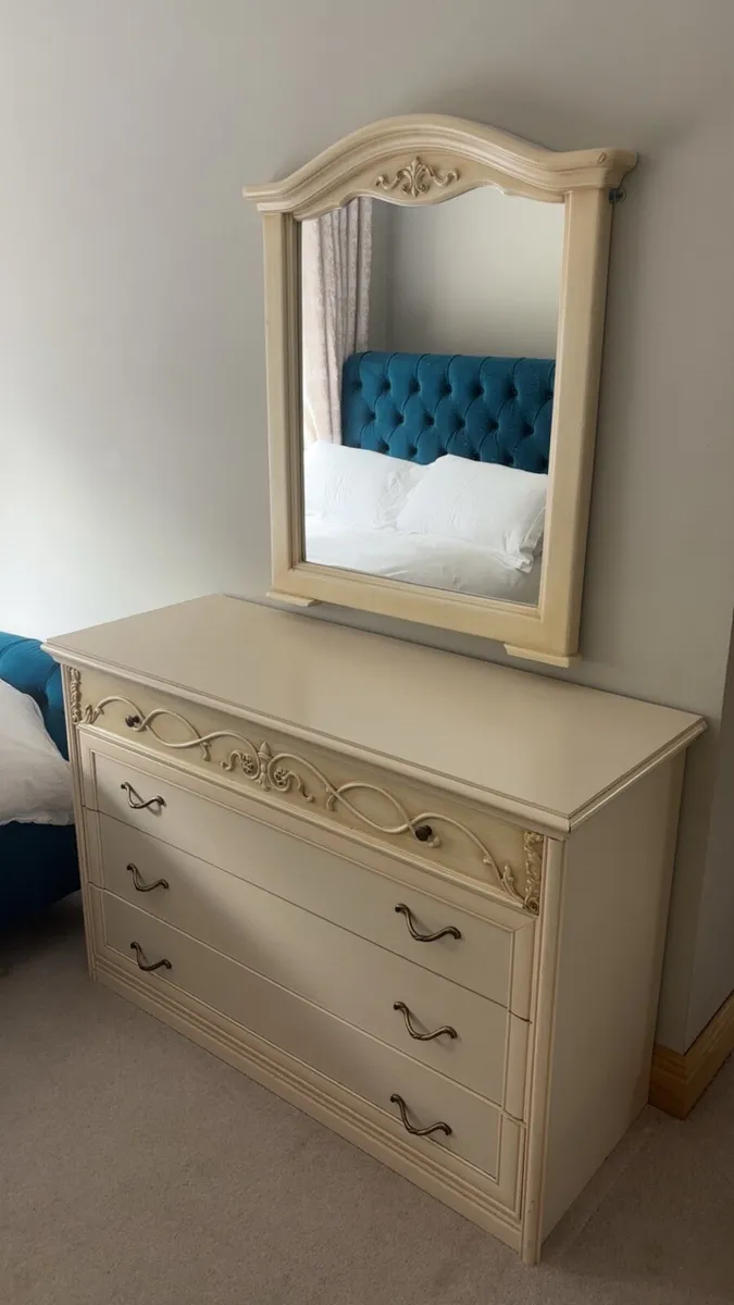 Sideboard and  Mirror