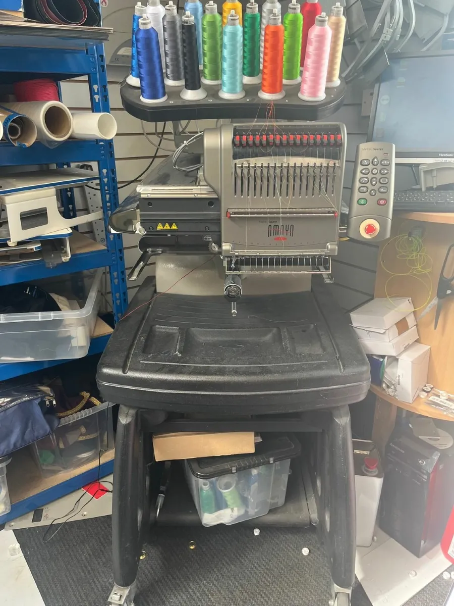 Melco Amaya XT Embroidery Machine - Image 1