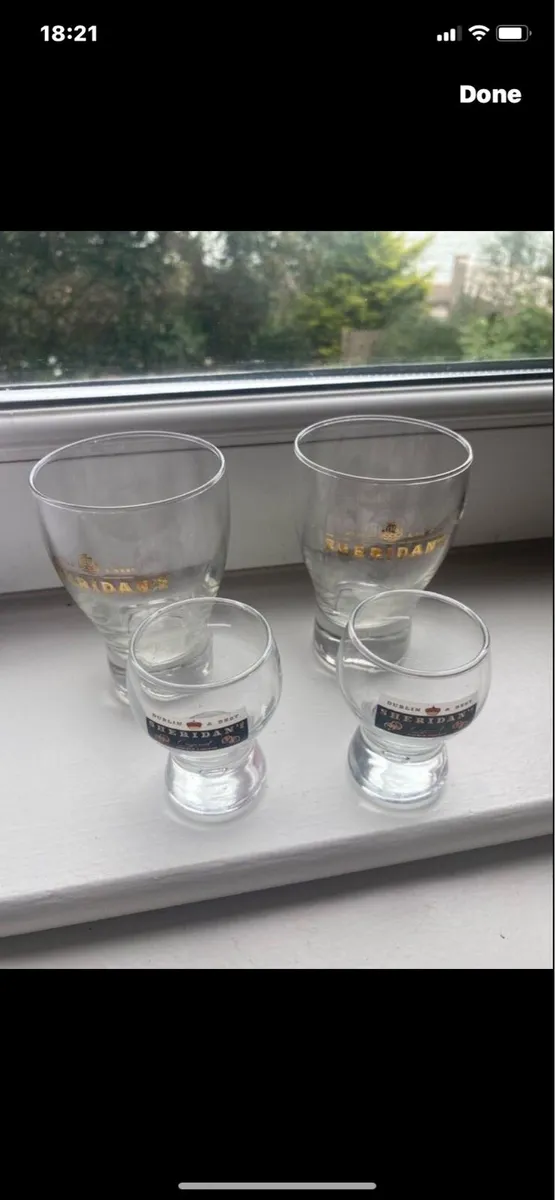 Sheridan’s Liqueur Glasses (4) - Image 1
