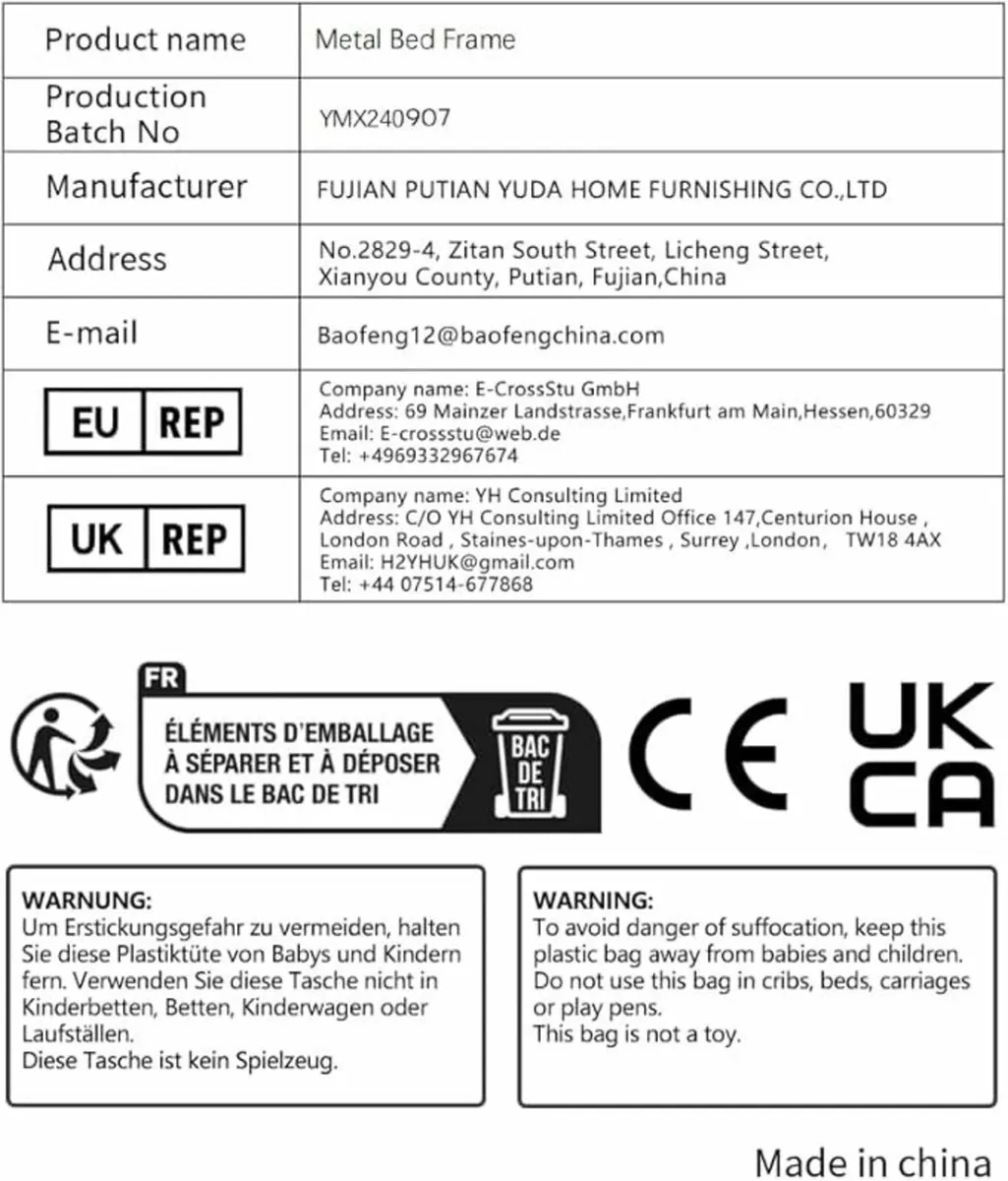 Single Bed Frames Wooden Headboard Shelf 90x190cm - Image 2
