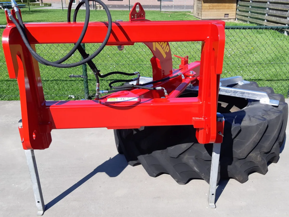 Kemp Single &  double Wheel Silage Pusher(Adjustab - Image 4