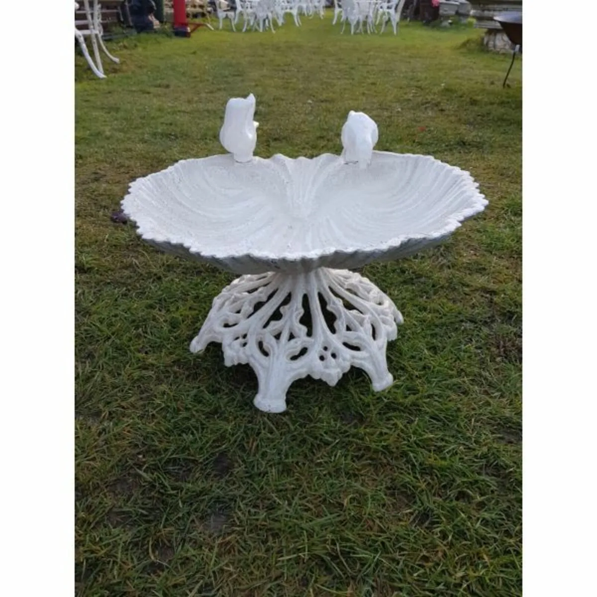 Cast Iron Bird bath – Small – H33 - Image 1