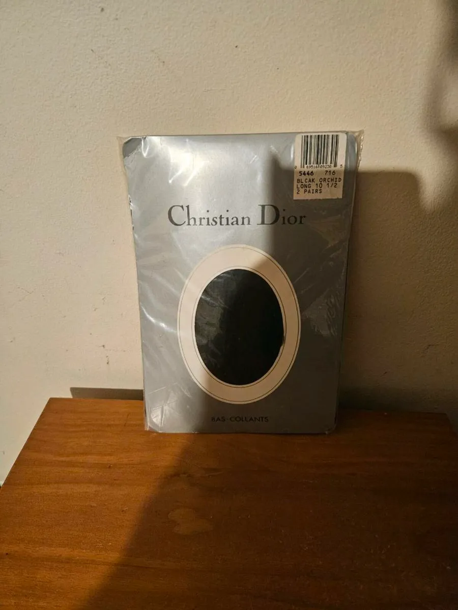 Vintage Christian Dior Stockings - Image 1