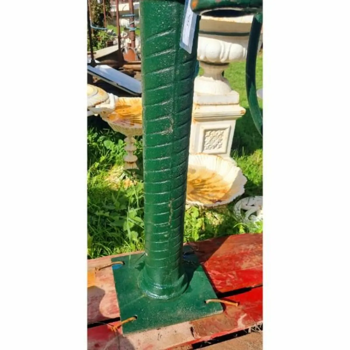 Cast Iron Pump Square Base H415 - Image 2