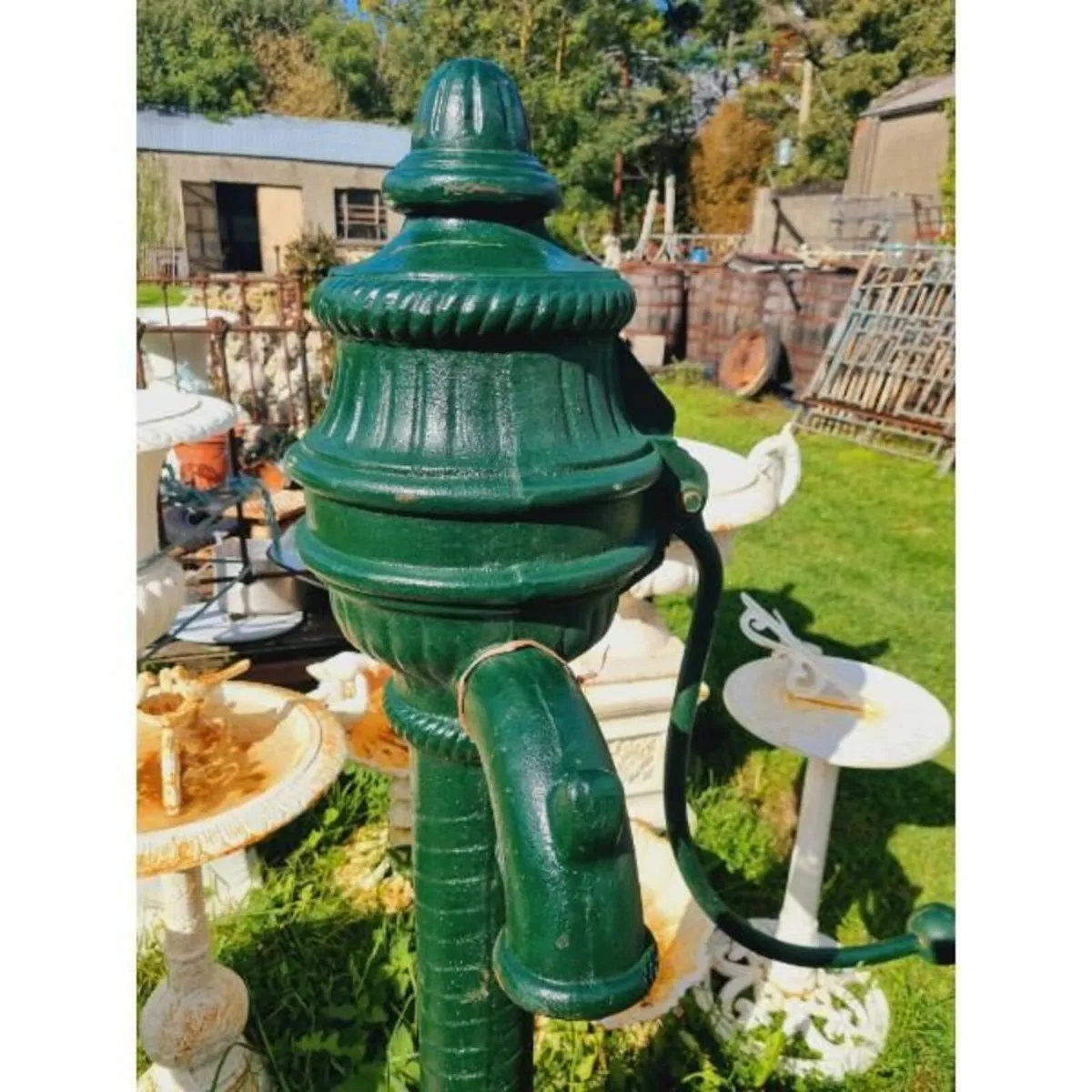 Cast Iron Pump Square Base H415 - Image 3