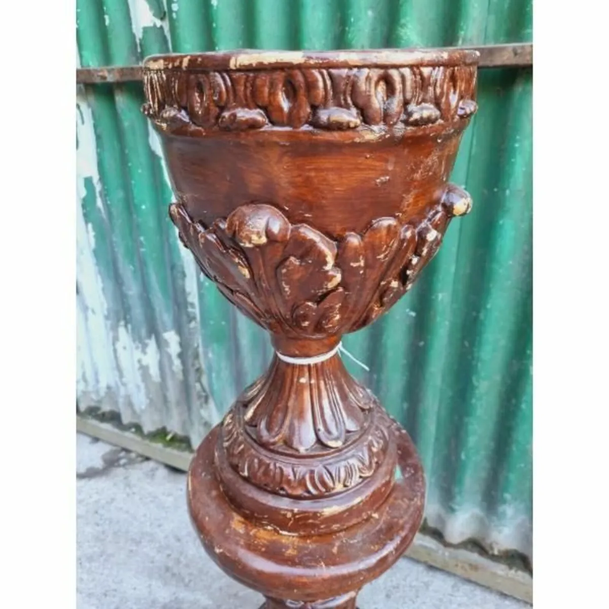 Concrete Planter on Plinth KAS724 - Image 2