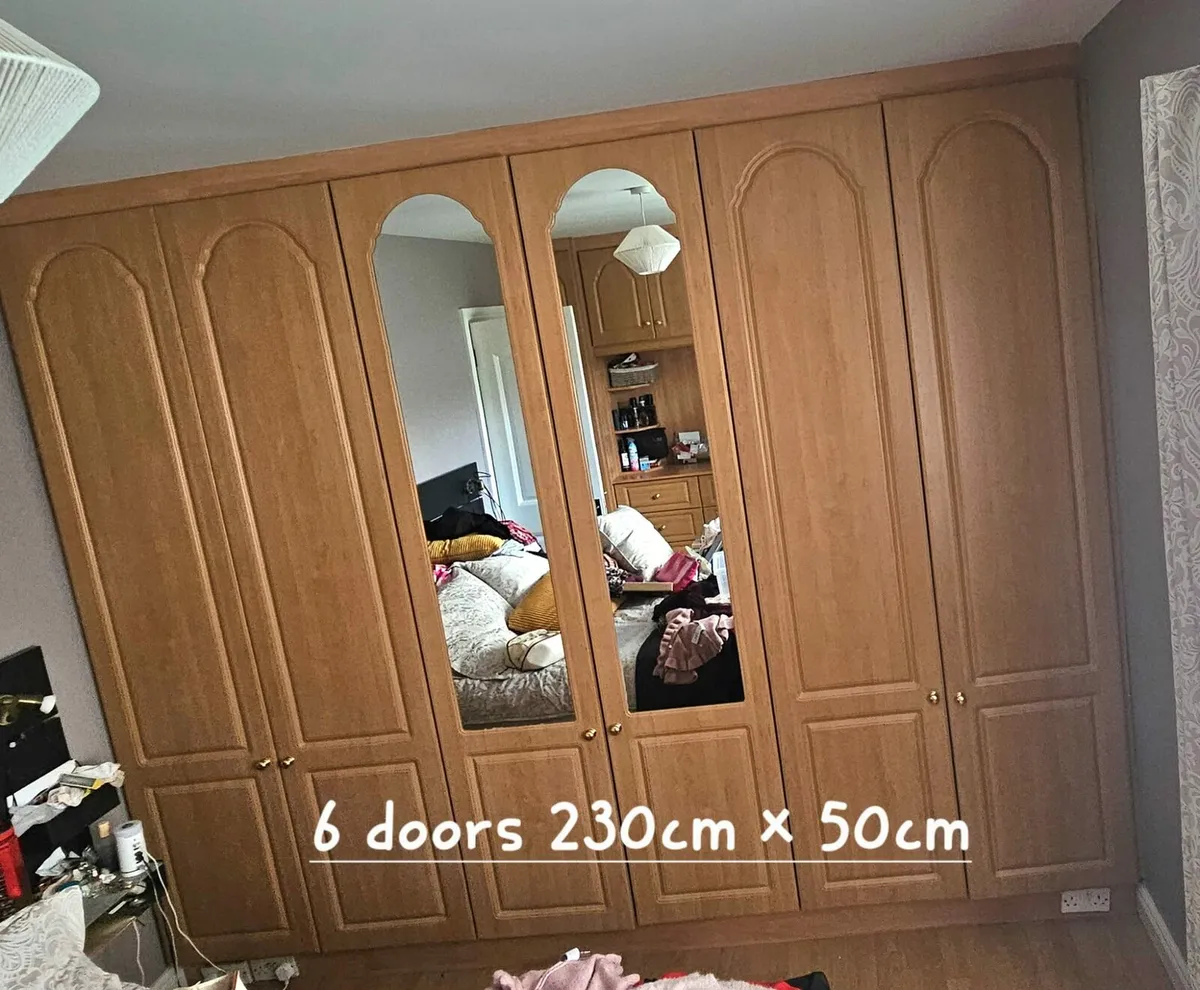 Foil Wrapped Bedroom Units - Image 1