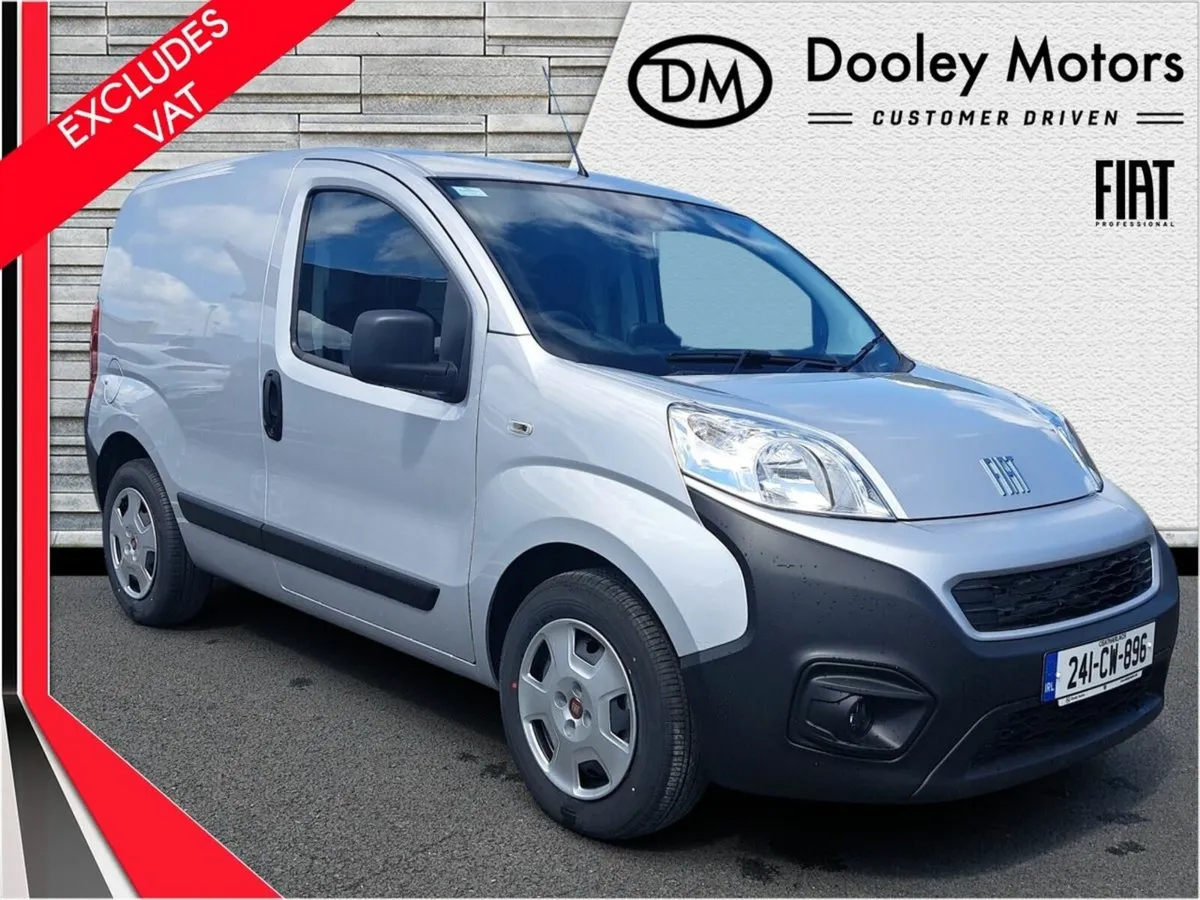 Fiat Fiorino 1 3 95HP SX 2DR Plus Vat - Image 1