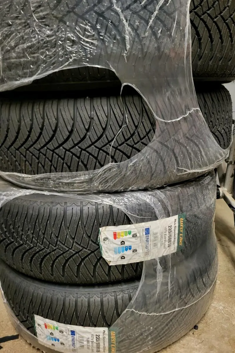 Car tyres (Set of 4 all weather R18s) - Image 1