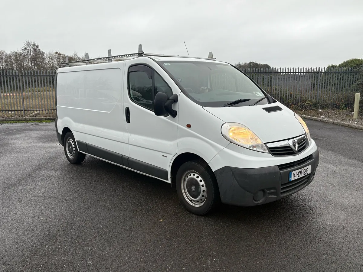 Vauxhall Vivaro taxed and tested - Image 1