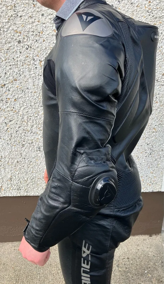 Dainese Mugello One Piece Leather Motorcycle Suit - Image 3