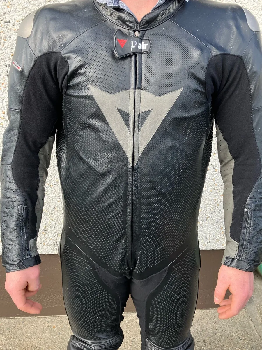 Dainese Mugello One Piece Leather Motorcycle Suit - Image 4
