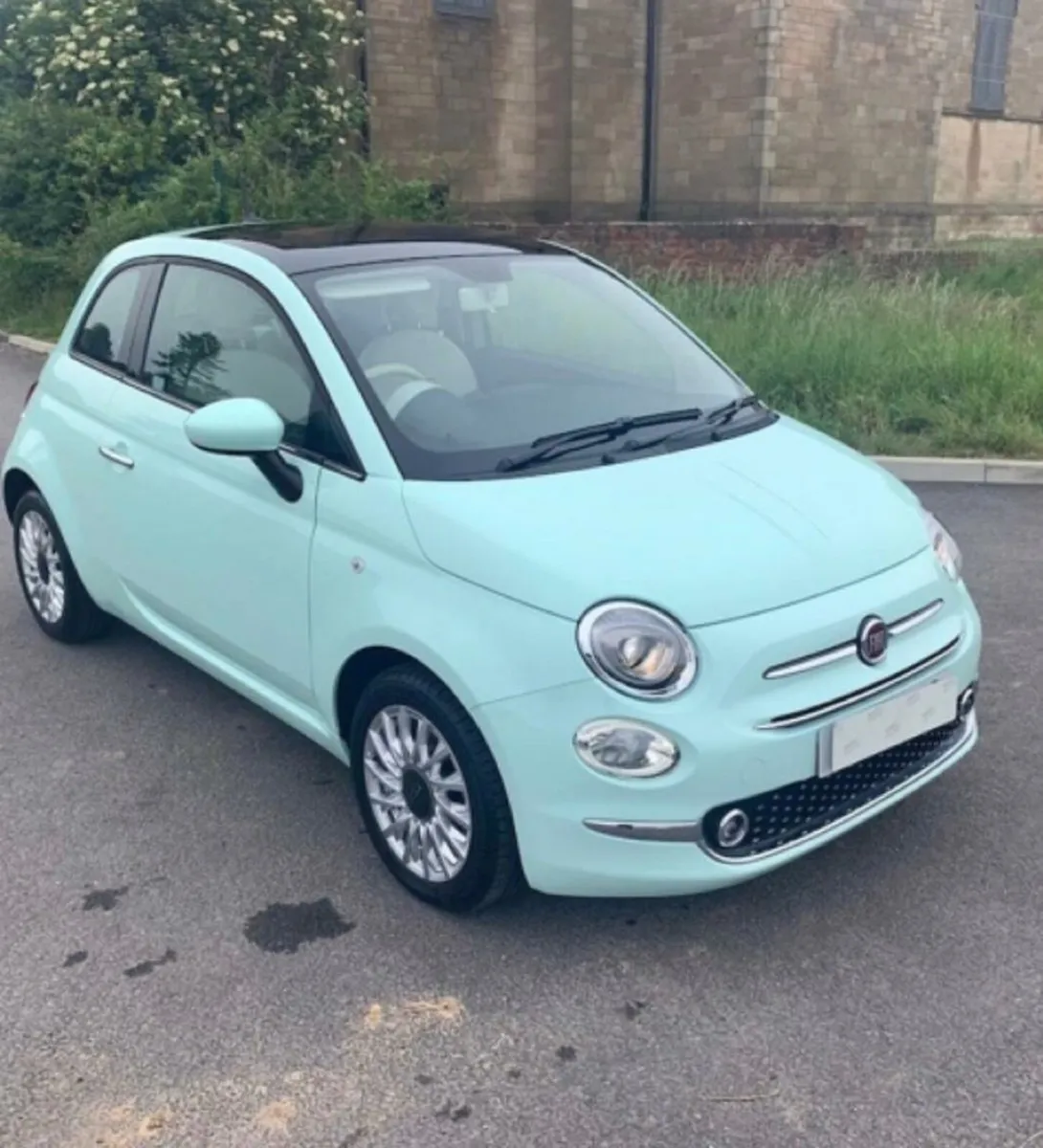 Mint Green Fiat 500 - Image 1